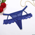 Kexi StoreECMLN Lace Thong Panties Women Transparent Mesh Thin Strap Underwear Seamless See Through Bikini Underpants Sales promotion. 