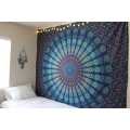 Aiog-Omra Mandala Tapestry, Wall Hanging, Room Decor, Table Cover. 