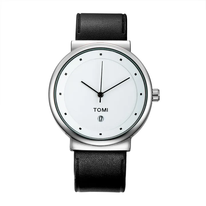 TOMI%20New%20Men's%20Watch%20Fashion%20Casual%20Men's%20and%20Women's%20Ultra%20Thin%20Watch%20Minimalist%20Men's%20Business%20Leather%20Quartz%20Watch%20Clock%20Gift%20-%20Image%207