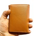 Business Best Dynamic Wallet For Men PU Leather Trifold Mens Wallet With 2 Compartments For Travel And Business. 