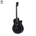 Manaslu MG Black Acoustic Guitar With Package. 
