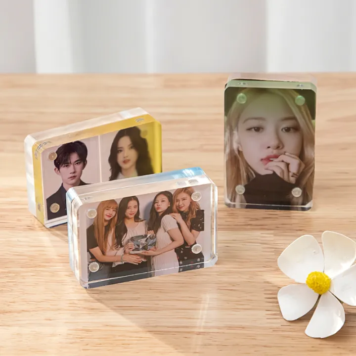 Acrylic%20Mini%20Photo%20Frame%20Kpop%20Photocard%20Holder%20Magnetic%20Idol%20Card%20Display%20Stand%20Picture%20Collect%20Book%20Cute%20Photo%20Protector%20Decor%20-%20Image%203