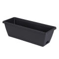 Classic Style Rectangular Resin Window Box Planter Flowers Home Gardening Pot Planting Bonsai Pots Large Container Flowerpot CVFHHH. 