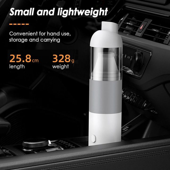 OYPFXMI%20Car%20Vacuum%20Cleaner%20Portable%20Handheld%20Vacuum%20Cleaner%20Mini%20for%20Car%20Wireless%20Dust%20Catcher%20Cyclone%20Suction(White%20Orange)%20-%20Image%208