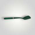 Green High Grade Hard Silicone Spatula For Non-Stick Cookwares For Scratchless Handling. 