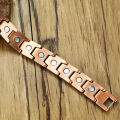 Fashion Pure Copper Magnetic Bracelet Men Energy Chain Link Vintage Copper Bracelet Dropshipping. 