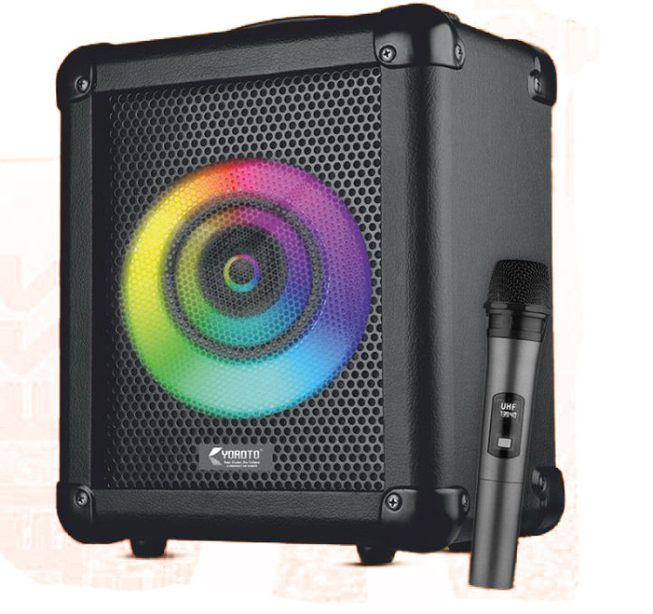 Yoroto J15 Portable Speaker 50W Powerful Bluetooth Speaker With Wireless MIC