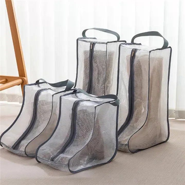 NAMUNY%20Portable%20Women%20Tall%20&%20Short%20Boot%20Storage%20Bags,2%20Packs%20Tall+2%20Packs%20Short,Waterproof%20Boot%20Bags%20for%20Travel%20and%20Daily%20Black%20-%20Image%204