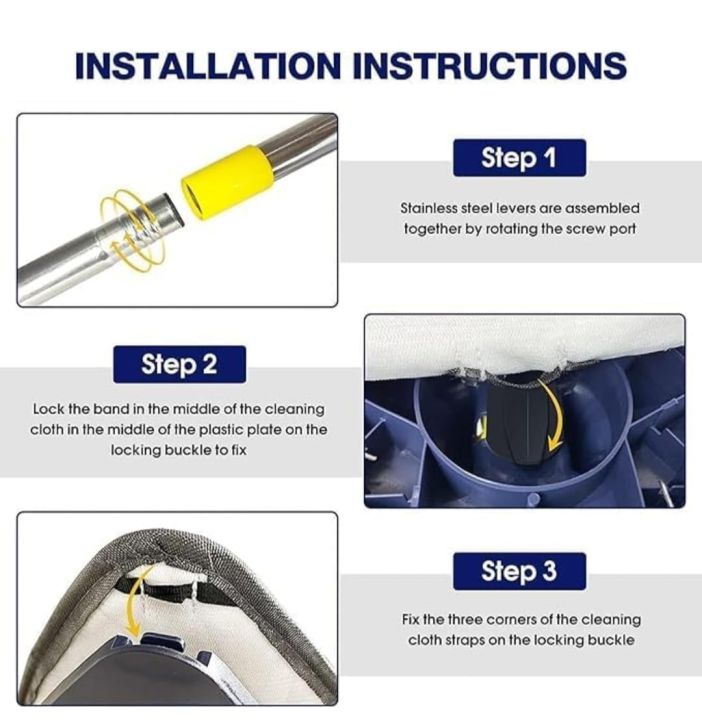 Multifunctional%20Mop%20And%20Bucket%20Hand%20Free%20360%20Degree%20Head%20Self%20Cleaning%20Great%20for%20Wet%20And%20Dry%20Cleaning%20with%20Microfiber%20Pads%20-%20Image%203