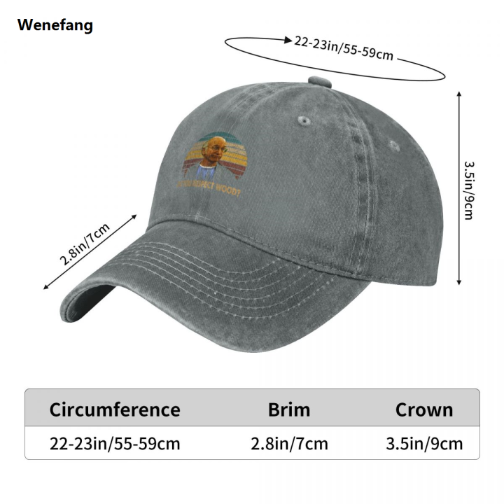 Wenefang%20Vintage%20Curb%20Art%20Your%20Enthusiasm%20Films%20-%20Do%20You%20Respect%20Wood?%20Baseball%20Cap%20black%20New%20Hat%20Golf%20Wear%20Men%20Women's%20-%20Image%206