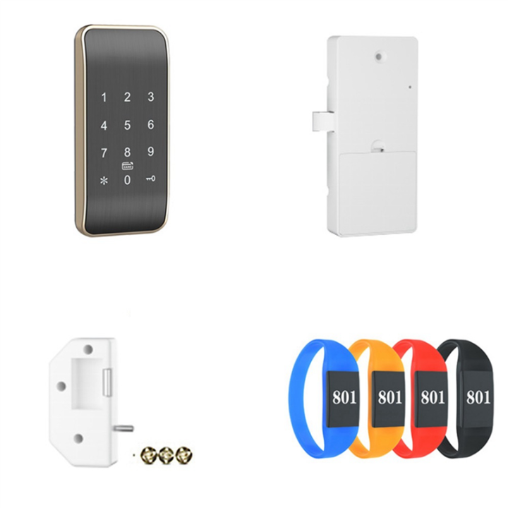 Electronic Lock Password Cabinet Lock Drawer Sauna Wireless Access ...