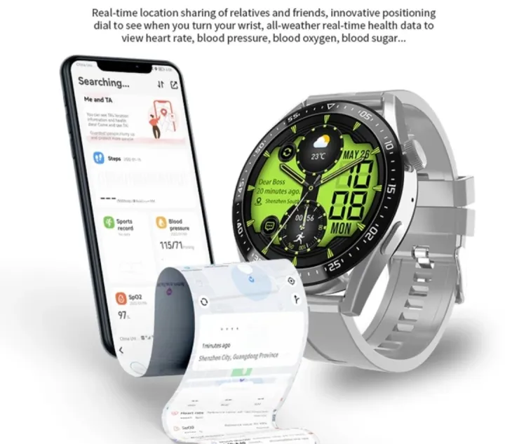 HW28%20NFC%20Smart%20Watch%20Men%201.39%20Inch%20HD%20Screen%20Voice%20Assistant%20Bluetooth%20Call%20-%20Image%206