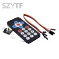 Black Infrared IR Wireless Remote Control Module Kits DIY Kit HX1838 For Raspberry Pi Smart Electronics. 