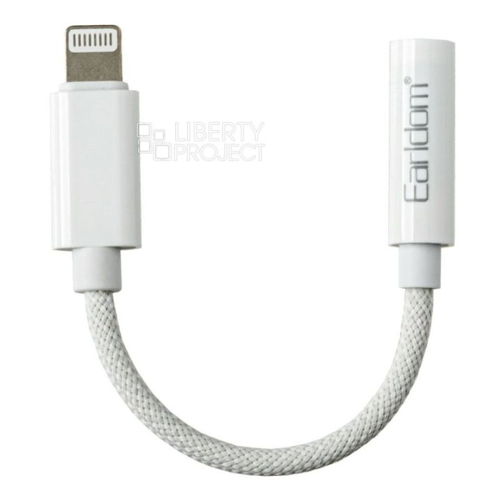 Audio%20adapter%20Earldom%20ET-OT68%203.5mm%20to%20Lightning%208-pin%20(white)%20-%20Image%203