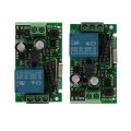 FORIDE 2X Universal 433 MHz AC 220V 1 Channel Remote Control Switch Mini Wireless Relay Receiver Module. 