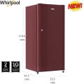 Whirlpool 185 Liter 200 Genius CLS  Plus 1S Wine Single Door Refrigerator. 