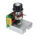 4000W thyristor speed regulating dimmer 220V resistor module. 