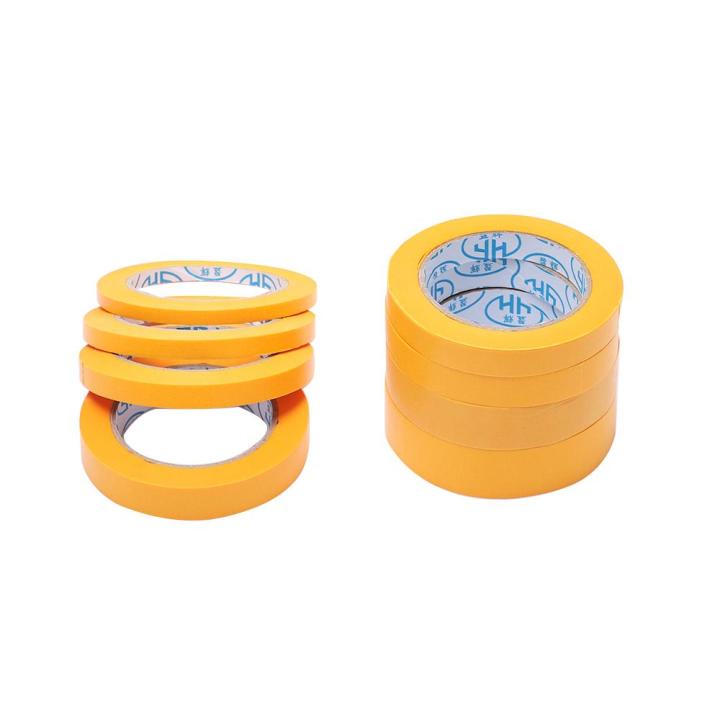 1PC%2050M%20General%20Purpose%20DIY%20Craft%20Painting%20Paper%20Car%20Sticker%20Masking%20Tape%20Yellow%20Adhesive%20-%20Image%208