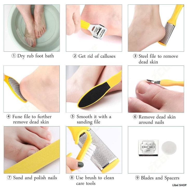 Libei%20SHOPLuxury%208%20in%201Professional%20Pedicure%20Foot%20Spa%20Set,%20Pedicure%20Set%20for%20Feet,Stainless%20Steel%20Foot%20Care%20Kit,%20Foot%20Rasp%20Dead%20Skin%20Remover%20-%20Image%206
