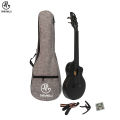 Manaslu CF-23 Carbon Fiber Concert Ukulele with Package. 