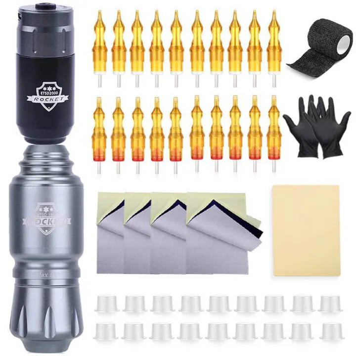 Tattoo%20Machine%20Kit%20Rotary%20Motor%20Tattoo%20Pen%20Tattoo%20Power%20Supply%205RM/5RL%20Integrated%20Needle%20Transfer%20Paper%20Practice%20Skin%20Ink%20Cup%20Gloves%20Bandage%20Tattoo%20Equipment%20-%20Image%209