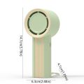 Lightweight Portable Mini Handheld Fan Low Noise Rechargeable Small Electric Fan Multifunctional Cooling Fan for Office Desk Student. 