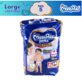 MamyPoko Pants Extra Absorbent Diapers – Large (L) Size (9–14 kg) – Pack of 5 L5. 