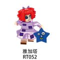 RT046-053 Anime Series Pamney Kane Joker Kafmo Assembly Blocks. 