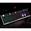 K6 Professional Polychromatic RGB Rainbow Backlit Gaming Keyboard. 