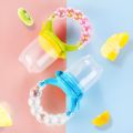 Nechibaby- Baby Fruit Feeder Pacifier Teething Toys Fresh Food Feeder Infant Fruit Teething Toy Silicone Pouches for Toddlers Kids Boy Girl. 