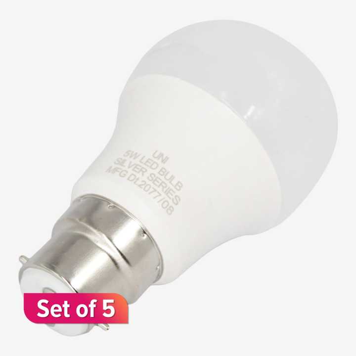 Uni Expert Led Bulb Set Of 5