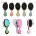 Sutuiying New Natural Boar Bristle Oval Hair Brush Comb Head Scalp Massage Comb Portable Horsehair Comb Fashion Styling Tool. 