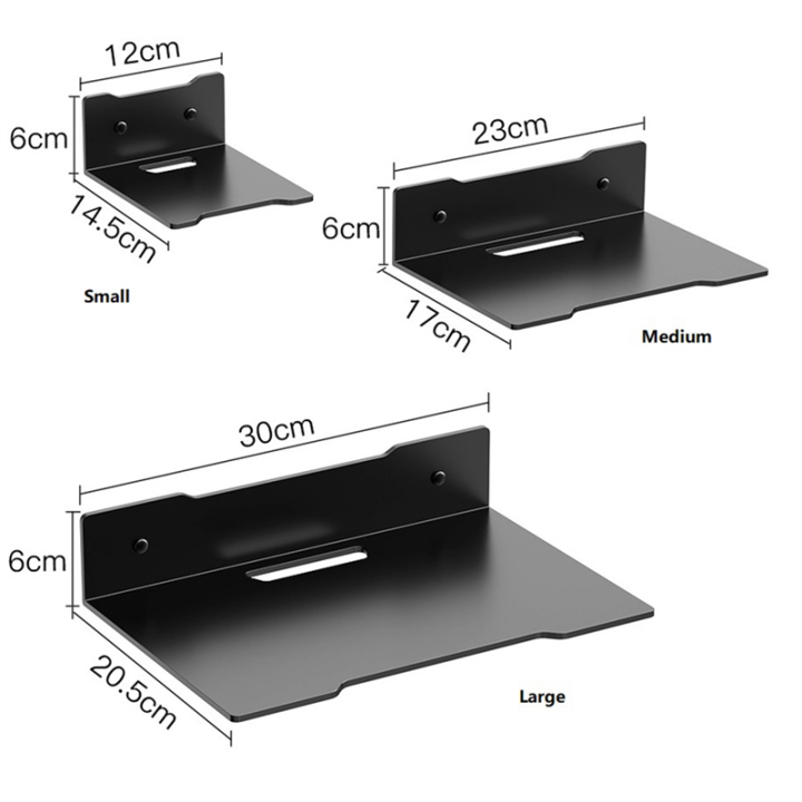 Wall%20Shelf%20Holder%20Floating%20Shelf%20Stand%20Wall%20Mount%20Storage%20Rack%20for%20TV%20Projector%20Speaker%20Camera%20Router%20,%20Large%20-%20Image%205