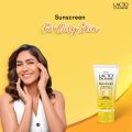 Lacto Calamine Sunscreen SPF 50 | 50g | PA +++ Sunscreen For Oily Skin | UVA – UVB Sunscreen | Water Resistant & No White Cast | With Kaolin Clay, Vitamin E & Lemon Extracts | Paraben Free. 