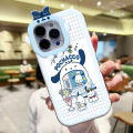 Jizetin for Realme C15 Back Cover Cartoon Pochacco Square Camera Soft Rubber Phone Case. 