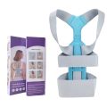 Adjustable Back Posture Corrector Belt: Clavicle, Spine, and Lumbar Support for Effective Posture Correction. 