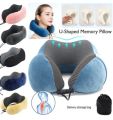 Memory Foam Travel Neck Pillow. 