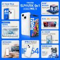 Techno Spark Go 1 | 4+ Years Lag Free Fluency | 6.67" 120Hz Smooth Display | 8GB* Bigger RAM | in-Built Infrared Remote | Dual Speakers with DTS | AI Call Noise Reduction. 