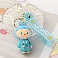 New Labubu the monster Creative Labubu Cute Cartoon Figure Key Chain Bag Car Key Chain Gift Pendant, Labubu. 