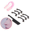 6PCS/Set 3 Sizes Women Beauty Nose Up Lifting Bridge Shaper Massage Tool No Pain Gener. 
