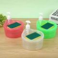 2 In 1 Dish Washing Sponge Holder Liquid Soap Pump Dispenser. 