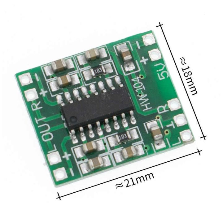 Amplifier Module DC 5V Board PAM8403 Audio Module Digital Amplifier LCD ...