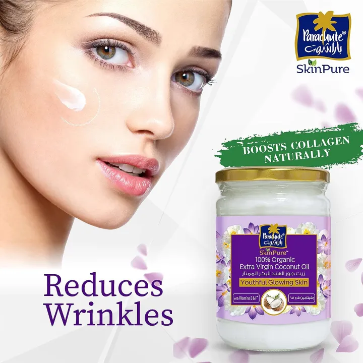 Parachute%20100%25%20Organic%20Extra%20Virgin%20Coconut%20Oil%20with%20Vitamin%20E%20200%20ml%20-%20Image%202