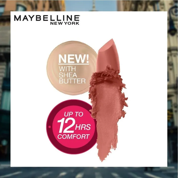 Maybelline%20New%20York%20Color%20Sensational%20Creamy%20Matte%20Lipstick,%20656%20Clay%20Crush,%203.9g%20-%20Image%204