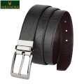 WILDHORN Nepal Reversible Leather Formal Belt for Men Color-Black & Brown Waist upto 42 inches I (WHBLT 557 reversible). 