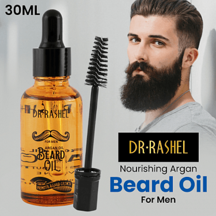 Bread Oil-Dr Rashel Beard Oil Beard Growth Oil Argan Oil For Men 30Ml
