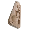 1Set Wooden Training Board Sports Fitness Trainer Rock Climbing Trainer Equipment Wood Color. 