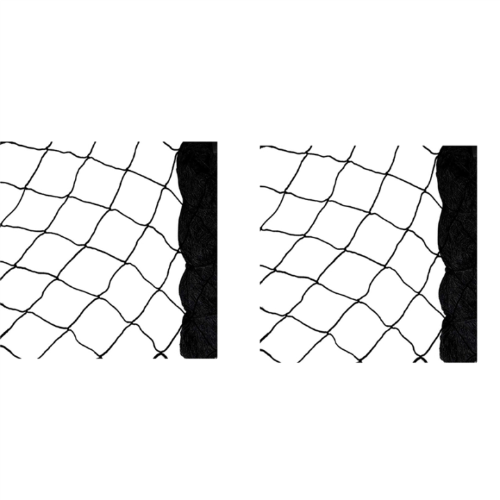 EITGZWAS 2X Black Nylon Anti Bird Net Netting Mesh for Fruit Crop Plant Tree Bird-Preventing Netting 15X7.5M