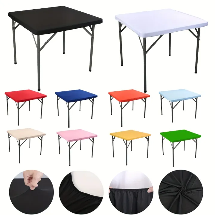 Durable%20Elastic%20Square%20Table%20Cover%2086X86CM%20Solid%20Color%20Stain-Resistant%20Tablecloth%20Stretch%20Folding%20Table%20Protector%20Party%20Decor%20-%20Image%207