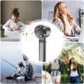 120 speeds Handheld Fan Rechargeable Hand Fan Portable Fan for Indoor Outdoor Working. 